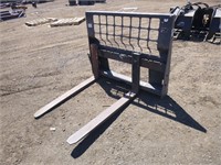 42" Skid Steer Fork & Frame Attachment