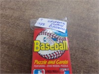 4-Unopened Donruss Baseball cards