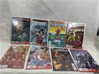 Lot Of 8 Marvel Comics