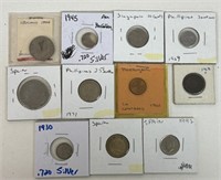 (11) ASSORTED COINS