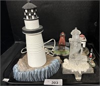 Nautical Lighthouse Lamp & Nautical Home