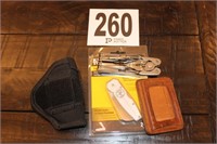 Knife, Holster & Wallet