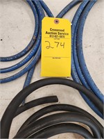 ASSORTMENT OF HOSES (2) STAINLESS BREADING (1) AIR