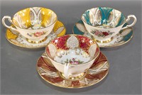 Vintage Paragon Cups and Saucers