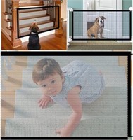 New - Magic Gate for Dogs LHSM Foldable Mesh Pet