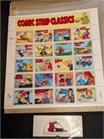 Comic Strip Classics sheet of stamps (32 cent