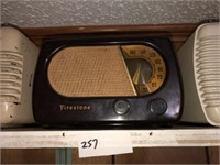 Vintage Firestone Radio