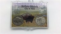 Buffalo Nickels Old and New