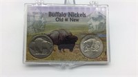 Buffalo Nickels Old and New