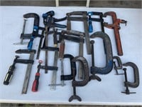 Selection Workshop Clamps etc