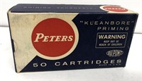 Peters .38 special police match ammunition