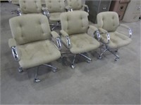 3-Office Chairs on Wheels