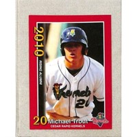 2010 Cedar Rapids Michael Trout Rookie