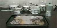 Box-Pots, Pans, Griddle, & Coffee Pot