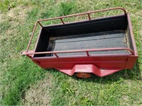 L- SMALL PULL BEHIND METAL CART