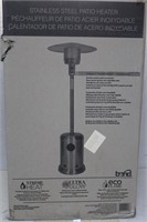 NEW IN SEALED BOX - STAINLESS STEEL PATIO HEATER
