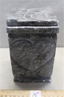 NEAT SOAP STONE CARVED BOX