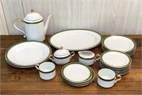 23pc Heinrich H&C Bavaria Germany Green & Gold