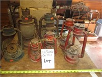 Vintage Metal Kerosene Lanterns - Parts or Repair