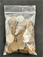 10 Oz Of Unsearched Wheat Pennies