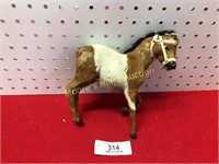 Handmade Toy Horse - real hide