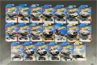 Modern Hot Wheels Die Cast Cars (20 Total)