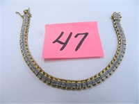.925 Sterling Silver7 1/2" Tennis Bracelet