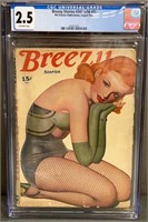 CGC 2.5 Breezy Stories #347 Vol.56 #1 1946 Pulp