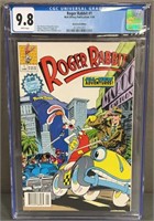 CGC 9.8 Roger Rabbit #1 Newsstand Edition Comic