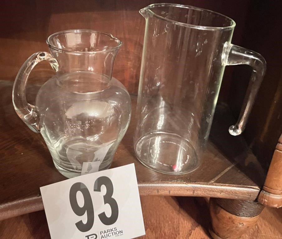 2 Crystal Pitchers(DR)