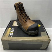 Sz 9 Mens Dakota Safety Boots - NEW $280