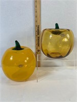 Blenko Handcraft Glass Pumpkins