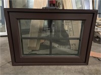 Brown Pella Metal Clad Display Casement Window