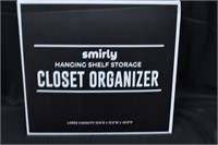 Smirly Hanging Shelf Storage Closet Organizer