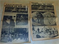 1967 Berkley Barb Newspapers