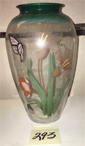 Beautiful Tall Glass Vase