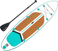 $249 - Aqua Plus 6" Thick Inflatable SUP for All