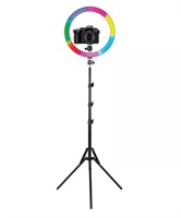 Sunpak 2in Multi-color ringlight Vlogging Kit