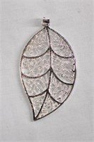 .925 Leaf Pendant