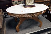 Marble Top Table: