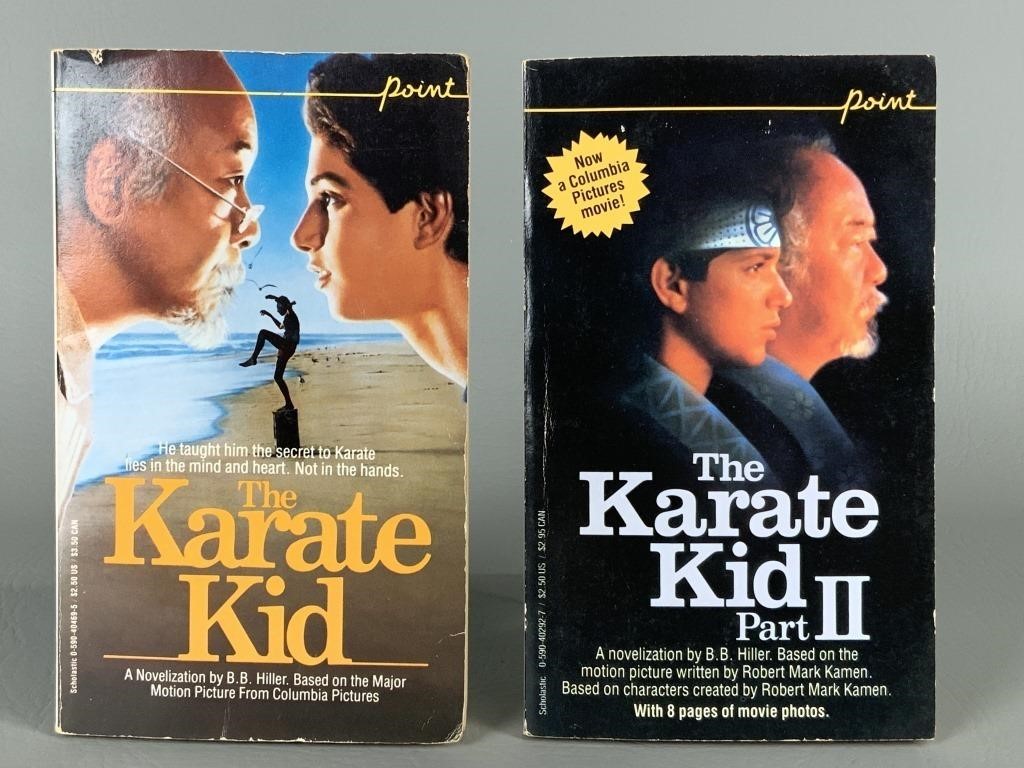 Vintage Karate Kid I & II Novels