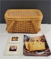 2000 Longaberger Founder's Edition Market Basket