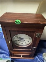 SMALL CLOCK WITH STORAGE
