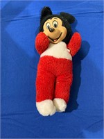 1960's Mickey Mouse Rubber Faced Plush
