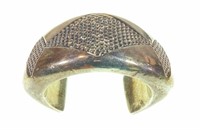 Simon Sebastian Signed Sterling Cuff Bracelet