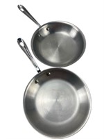 All-Clad 8 1/2 inch Stainless Steel Chef Skillet