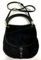 Ugg Black Fur & Leather Purse