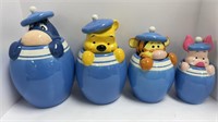 Disney Winnie the Pooh canister set (Tigger has