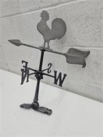 Aluminum Rooster Weather Vane