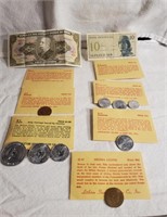 (11) Pieces Assorted Foreign Currency